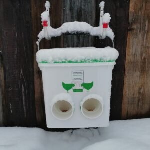 Set carlige 115×140 mm pentru suspendare hranitoare (2 bucati)